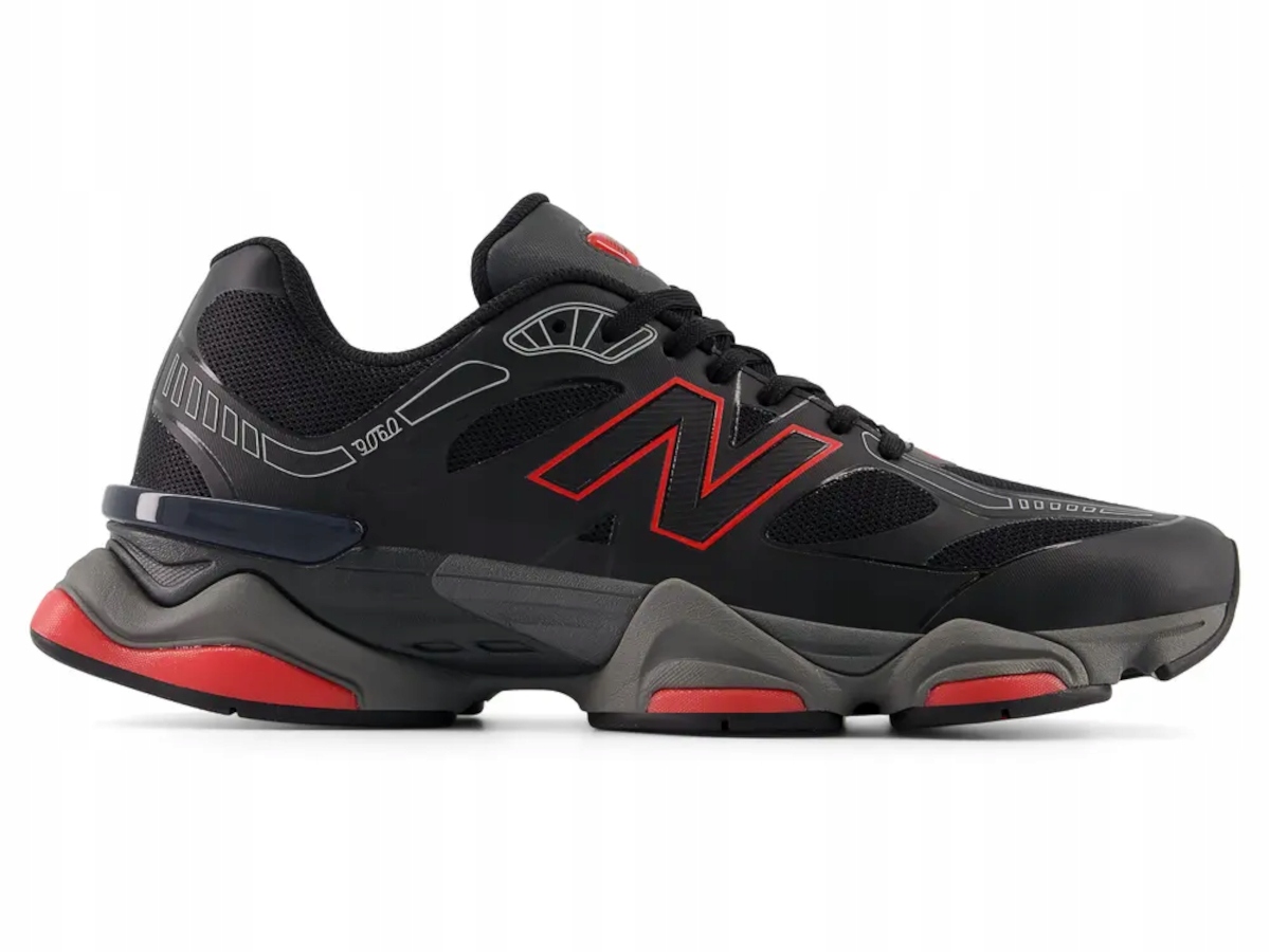 Buty męskie New Balance sneakersy U90606LE sportowe czarne lifestyle 45