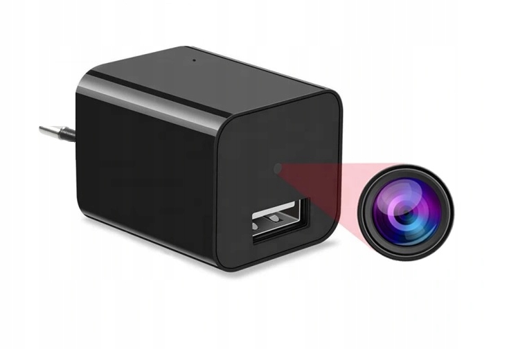 Mini Kamera Usb Nabíjačka Skrytá Špionážna Kamera Ukrytá V Nabíjačke