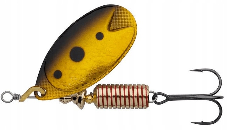 Abu Garcia Obrotówka Fast Attack 7g Orange Copper