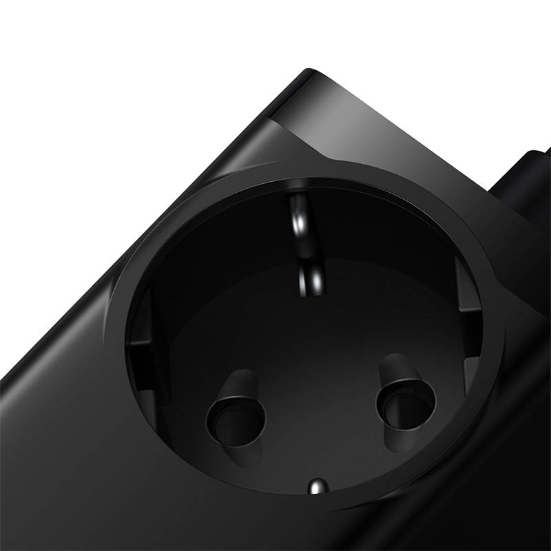 BASEUS SZYBKA ŁADOWARKA USB LISTWA ZASILAJĄCA ZASILACZ USB-A USB-C AC 65W Marka Baseus