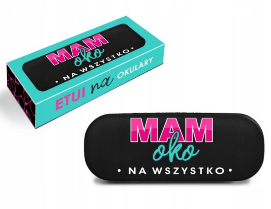 

Etui Futerał Na Okulary Kobiety Czarny