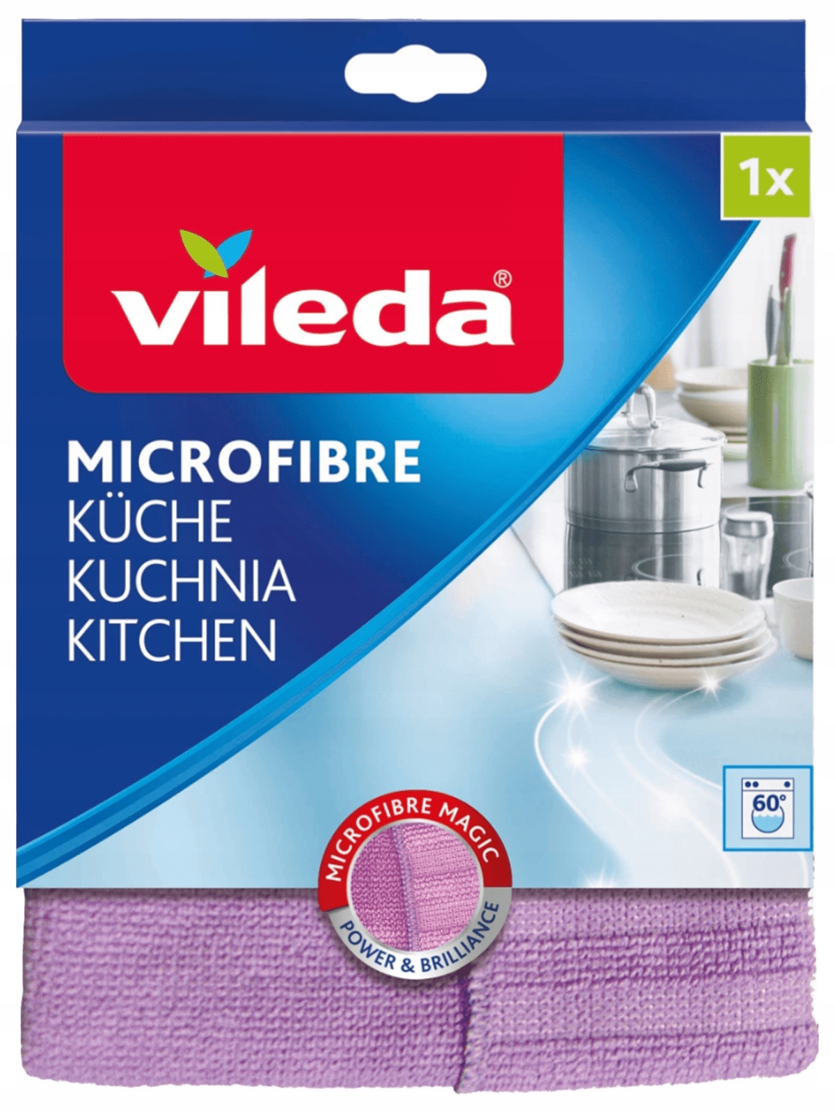 

Vileda ściereczka z mikrofibry 1szt Kuchnia -de-