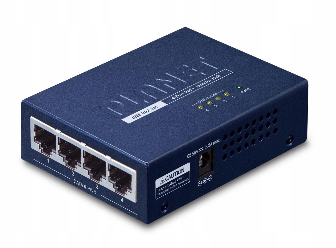 Planet 4-Port 802.3at 30W High Power