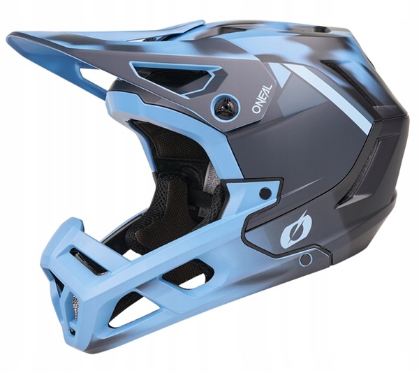 O'neal SL1 Glacior V.26 Blue lehká Mtb cyklistická přilba na koloběžku M