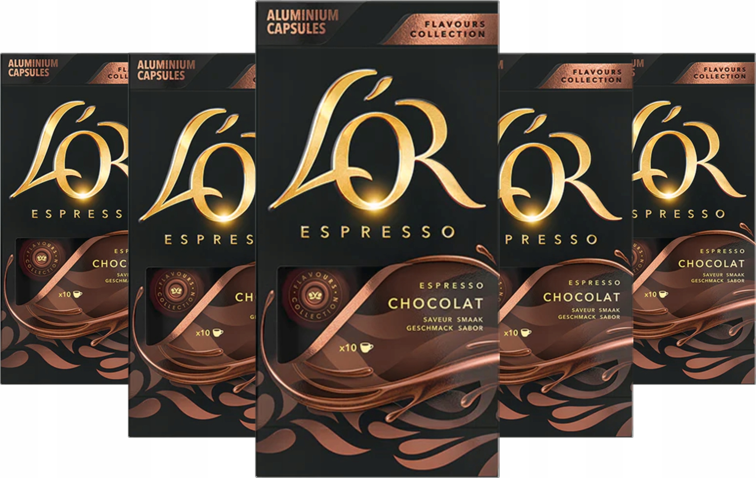Kapsle pro Nespresso Lor Espresso Chocolat 5x10