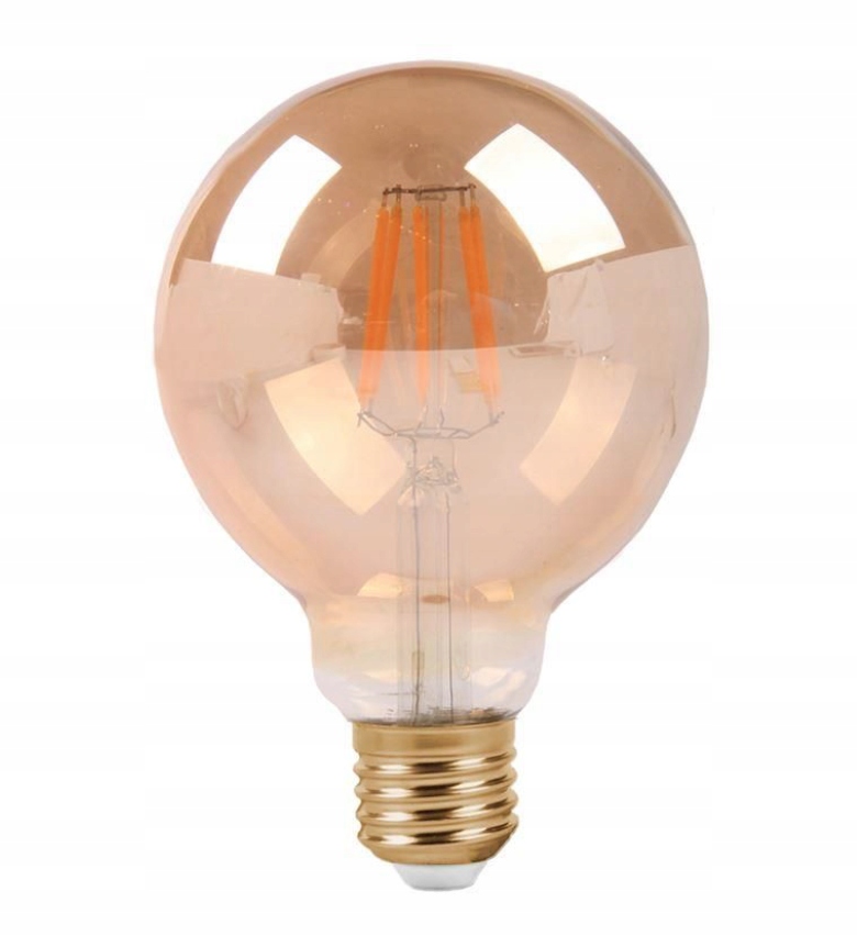 Żarówka LED dekoracyjna G80 E27 8W 2200K Filament