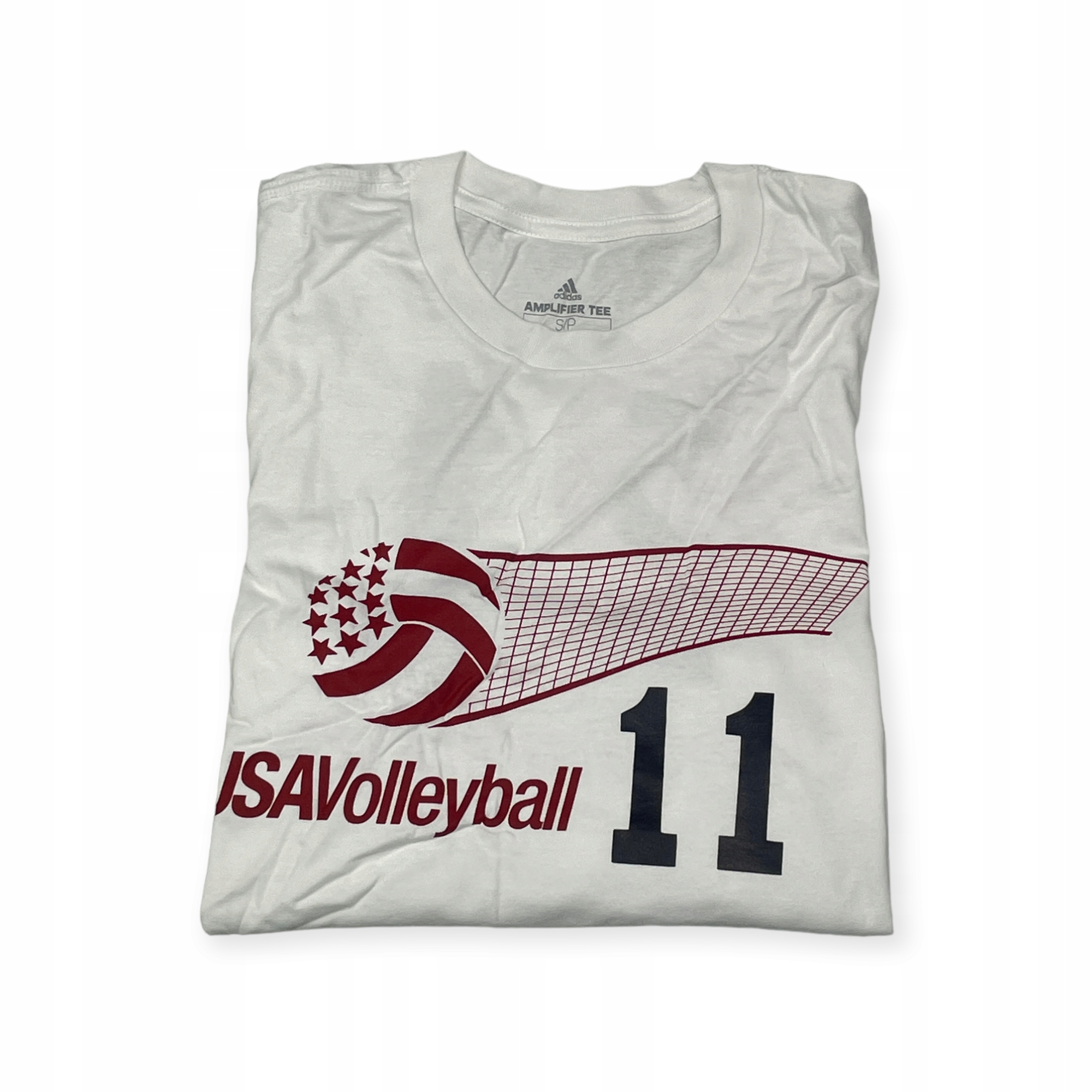 Koszulka męska biała ADIDAS VOLLEYBALL S 11 Rozmiar S