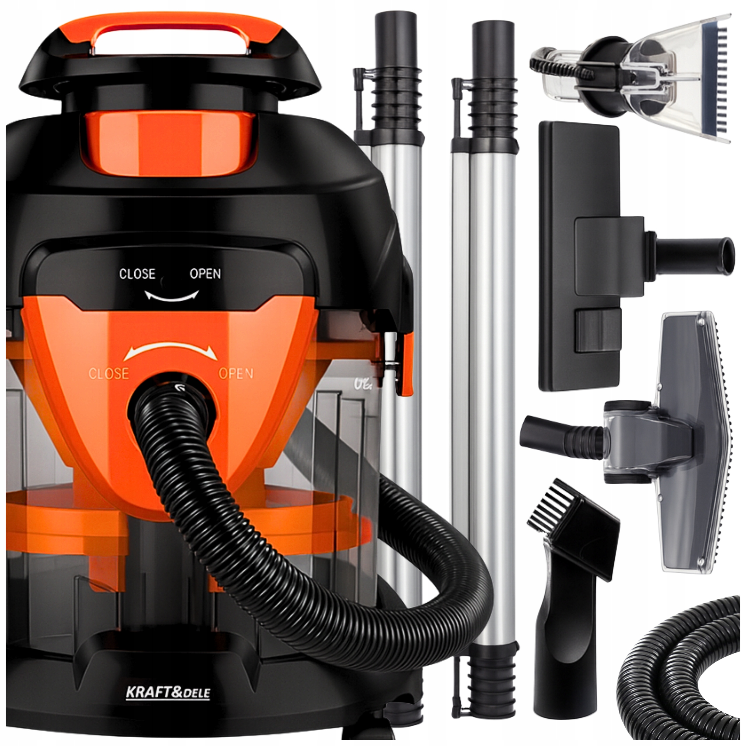 Prací Vysávač Na Čalúnenie Automobilových Kobercov Silná Bielizeň Sada 4v1