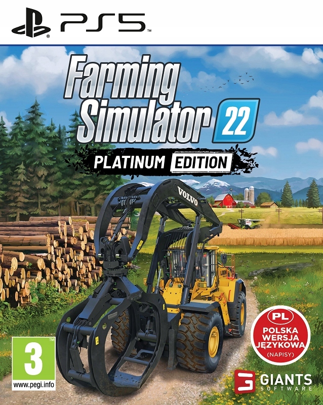 Symulator Farmy Farming Simulator 22 Platinum Edition Pl PS5