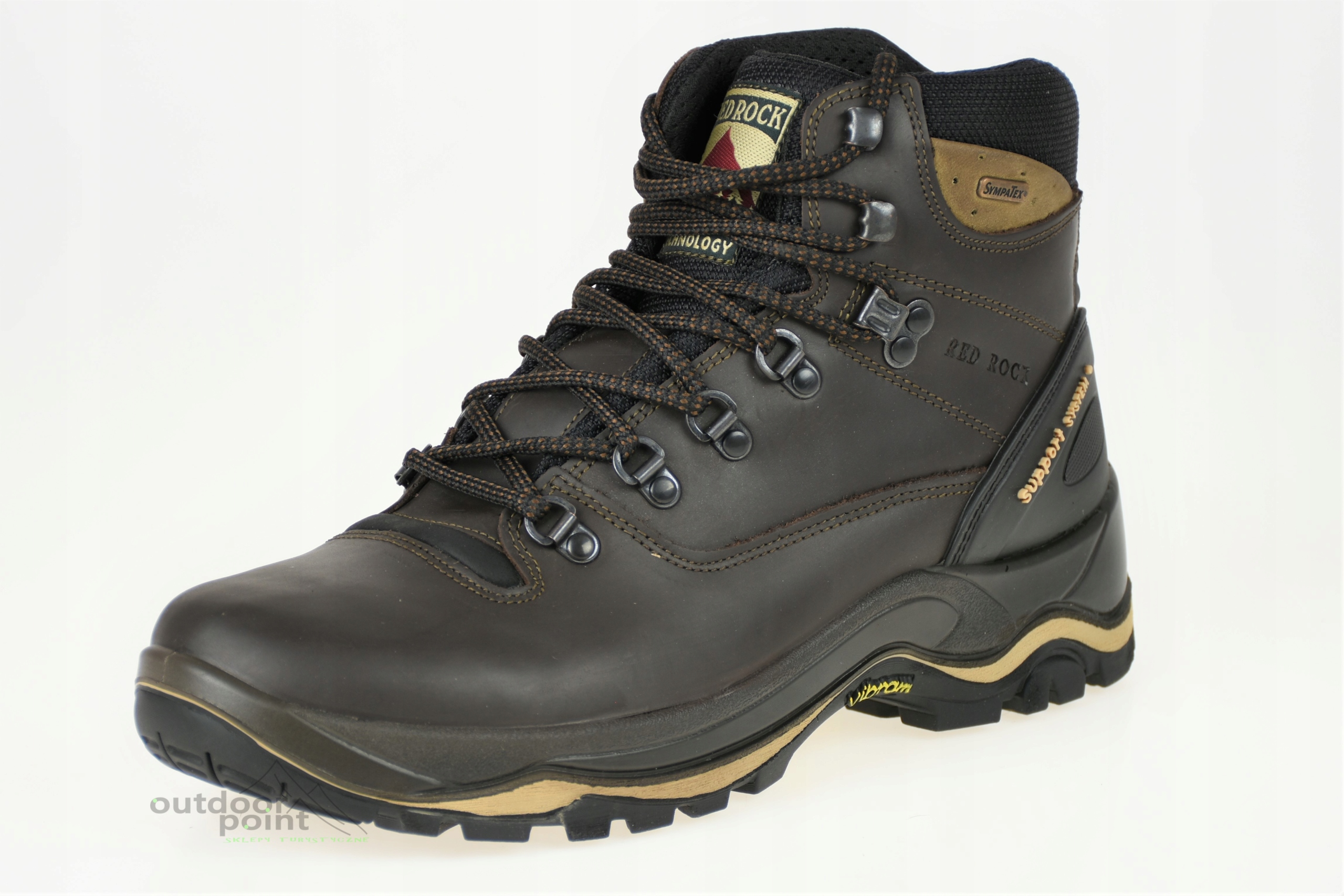 Buty trekkingowe RED ROCK 11205 - SKÓRA VIBRAM 42