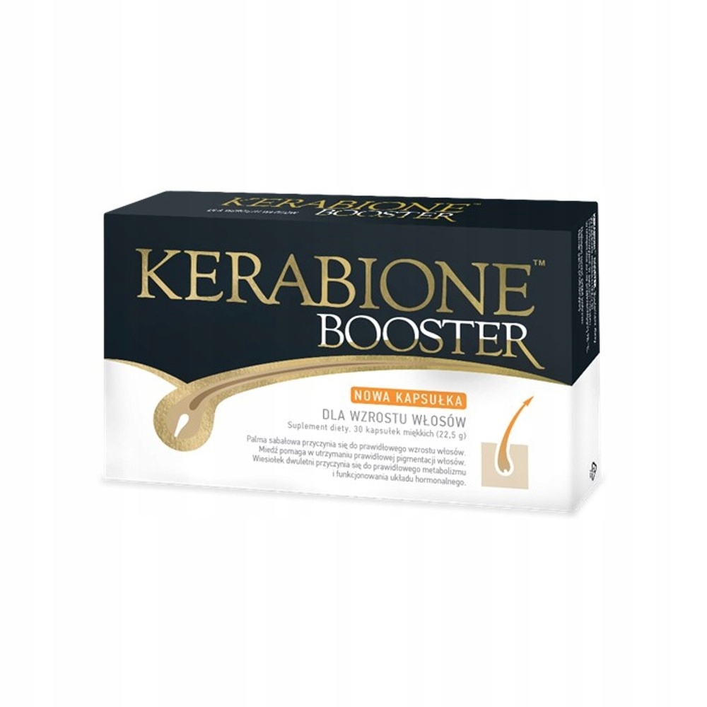 

Kerabione Booster 30 Kaps. Dla Wypadających Włosów