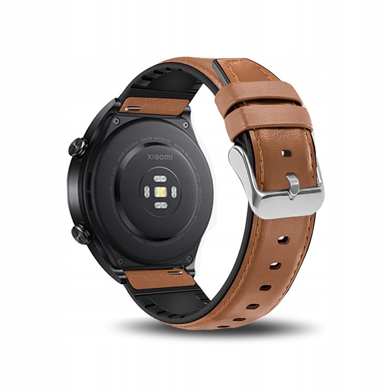 PASEK DO HUAWEI WATCH GT 2 42mm GT 3 42mm ELEGANT ACTIVE + TELESKOP Materiał skóra ekologiczna