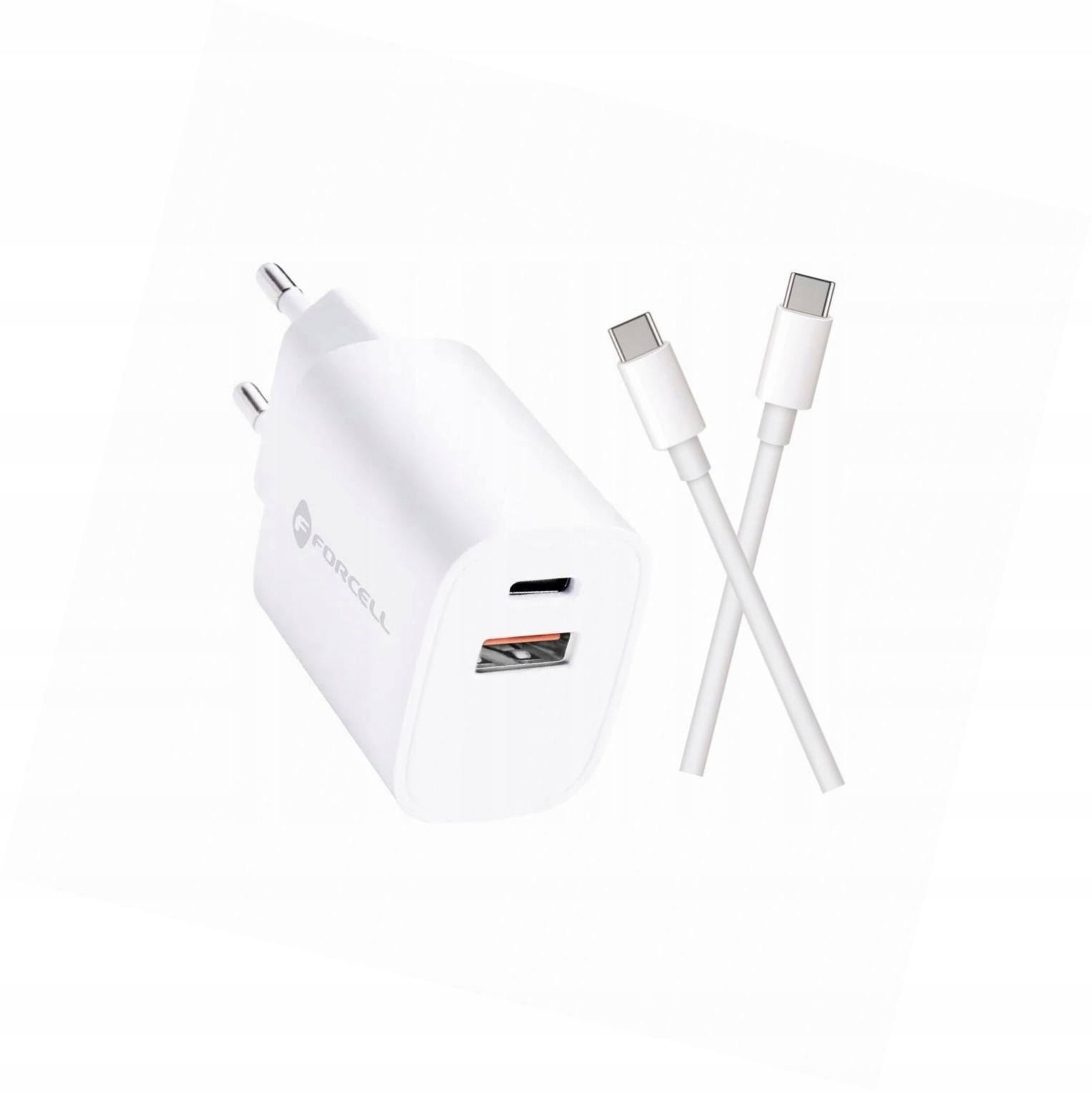 Szybka ładowarka 30W 2 wejścia z kablem Usb-c do Realme 9 5G