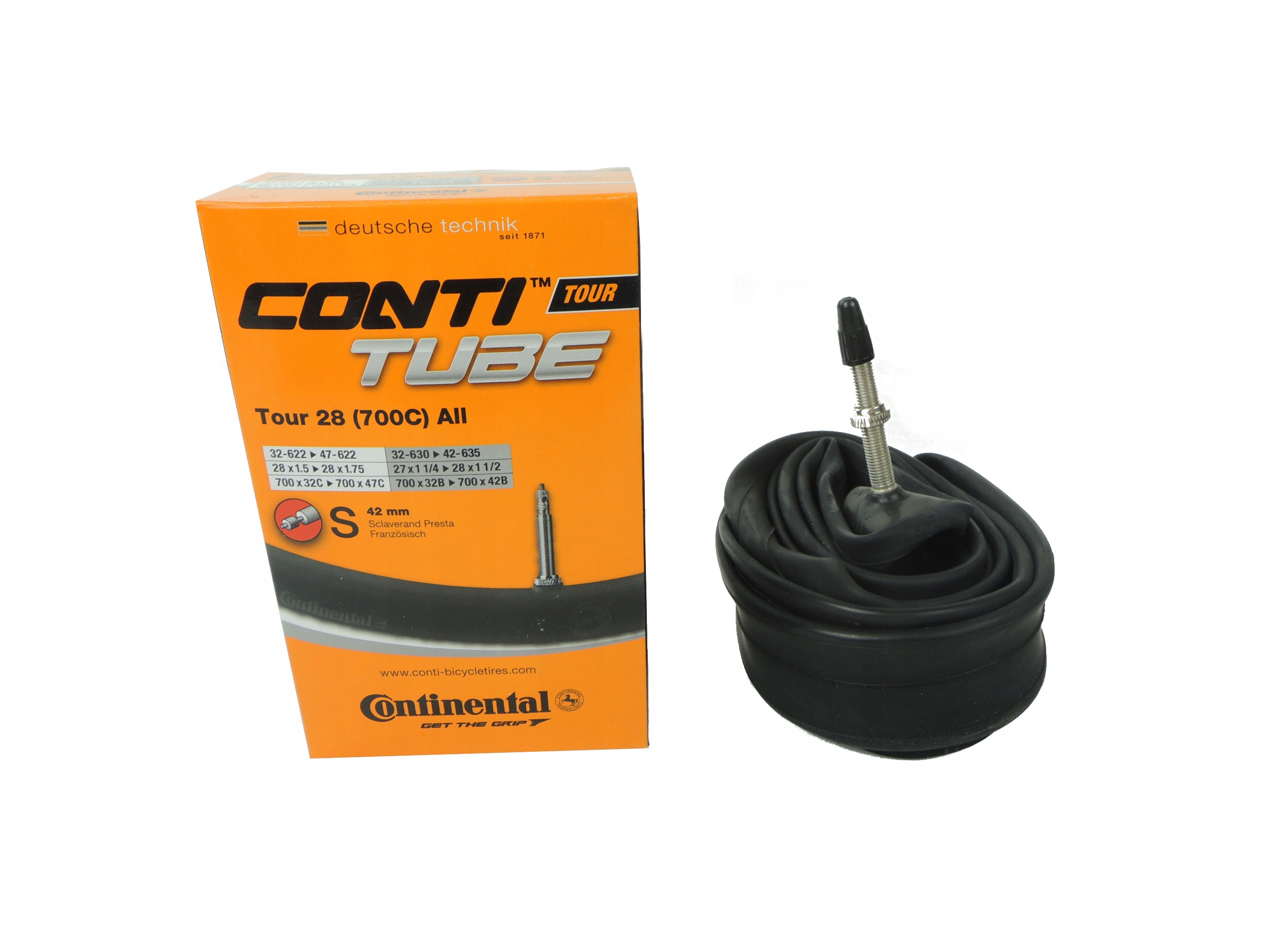 

Dętka Rowerowa Continental 28 32-47/622 Presta