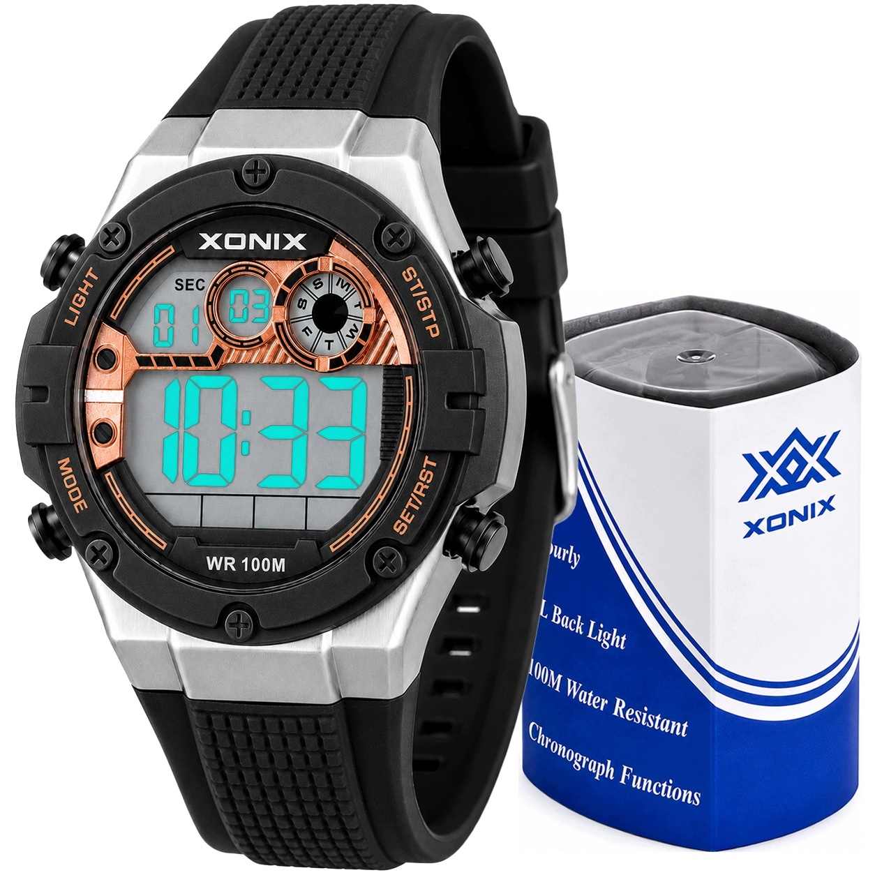 Quartzové hodinky Xonix NL-001 10ATM