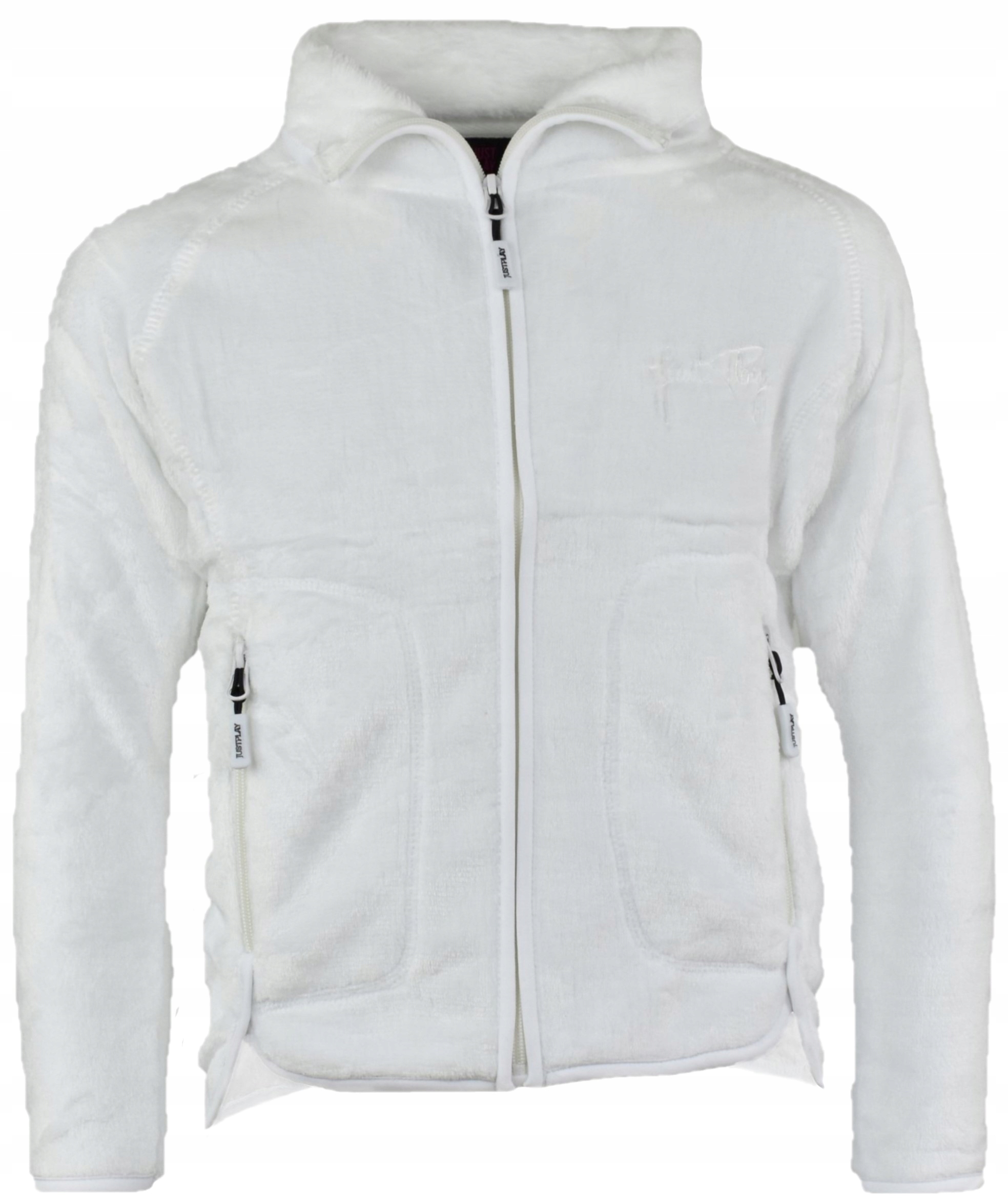 

Bluza polarowa dziewczęca miś suwak coral 116/122