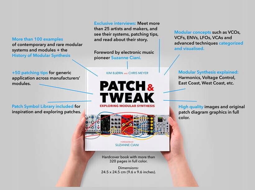 BJOOKS PATCH & TWEAK - Exploring Modular Synthesis Język publikacji angielski