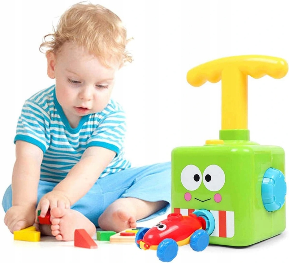 WYRZUTNIA BALONOWA DO BALONÓW AERODYNAMICZNY SAMOCHÓD POMPKA DLA DZIECI Szerokość produktu 11.5 cm