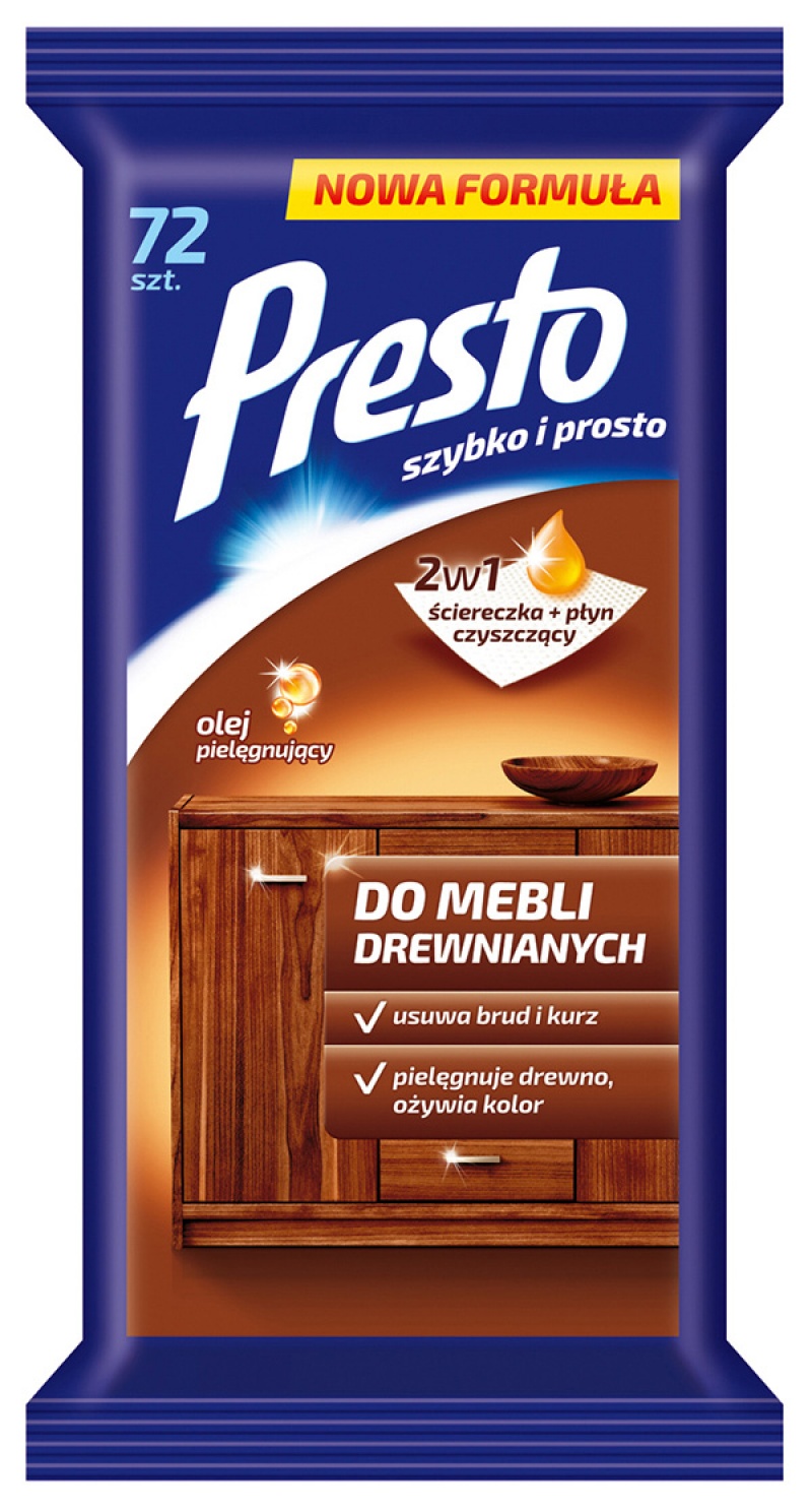 

Ściereczki gospodarcze do mebli drewnianych 72szt