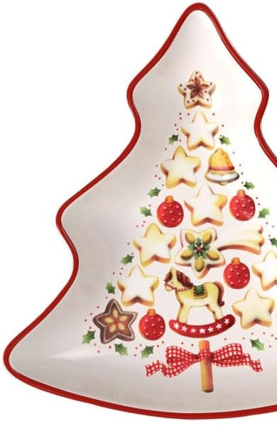 Vánoční Porcelánová Miska Malá Ve Tvaru Stromku Dekorace Na Stůl