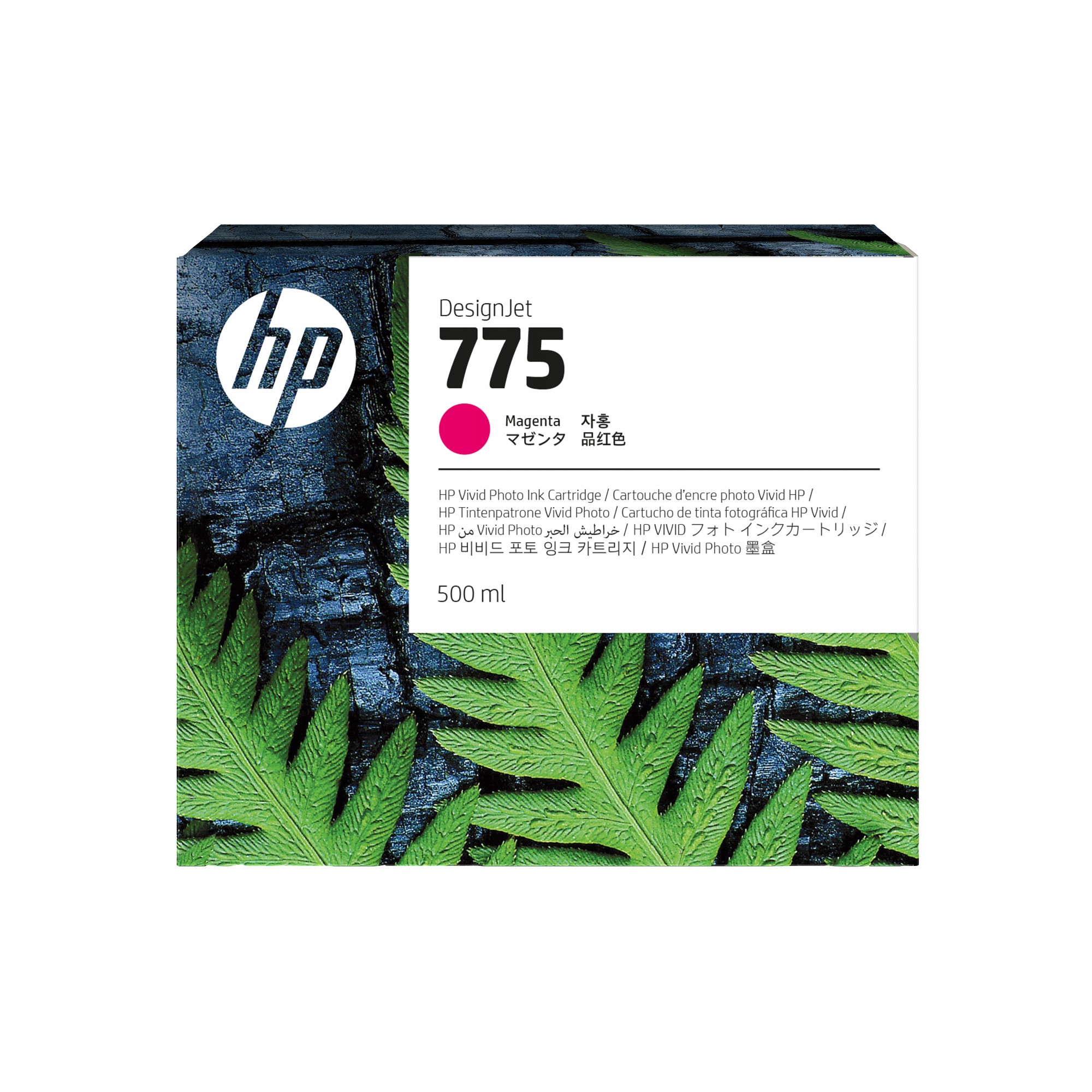 Hp 775 500-ml Magenta Ink Cartridge 1XB18A