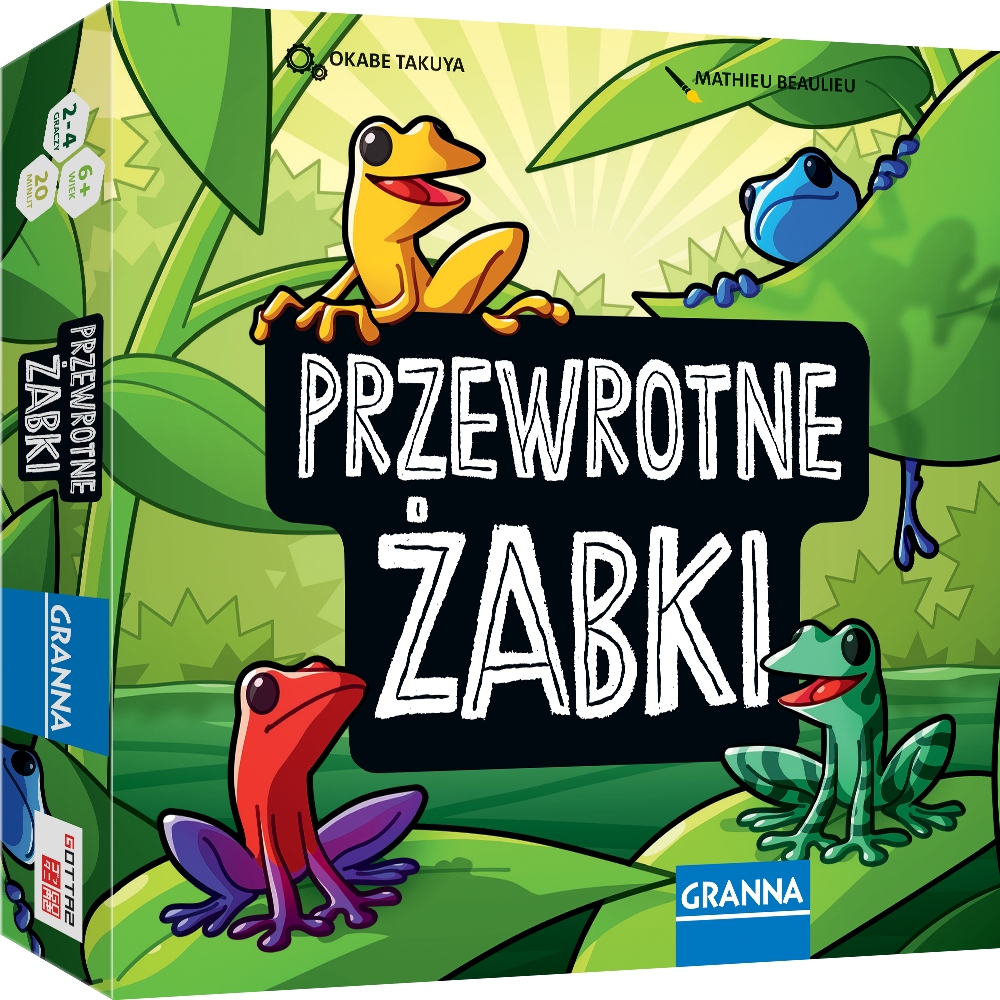 Przewrotne Żabki. Wydawnictwo Granna