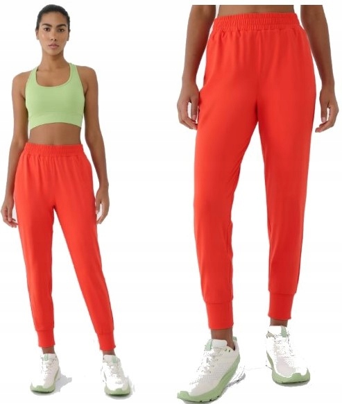 4F Damskie Spodnie Dresowe Treningowe Szybkoschnące TFTRF0789 > M