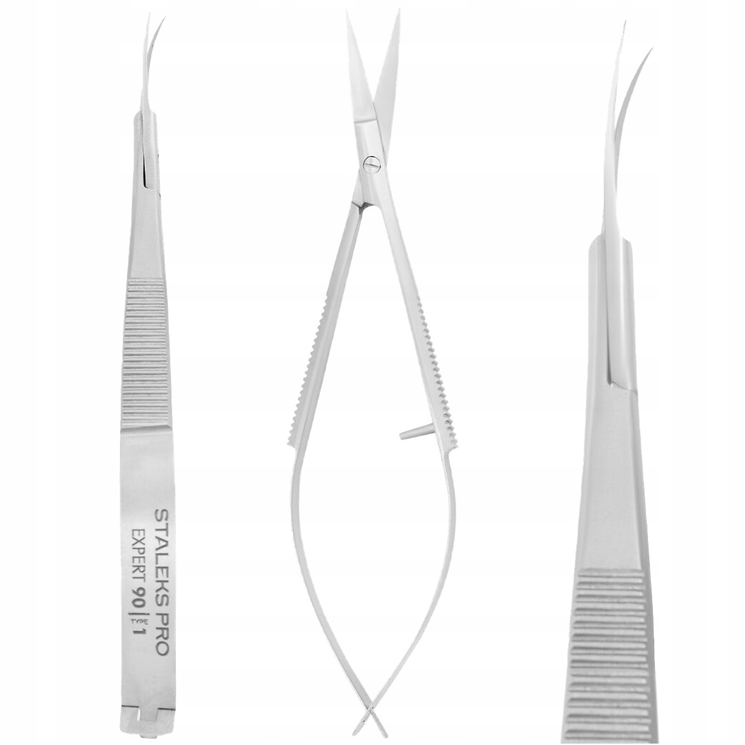 Staleks Expert Nůžky na nehtovou kůžičku, manikúru, pedikúru SE-90/1