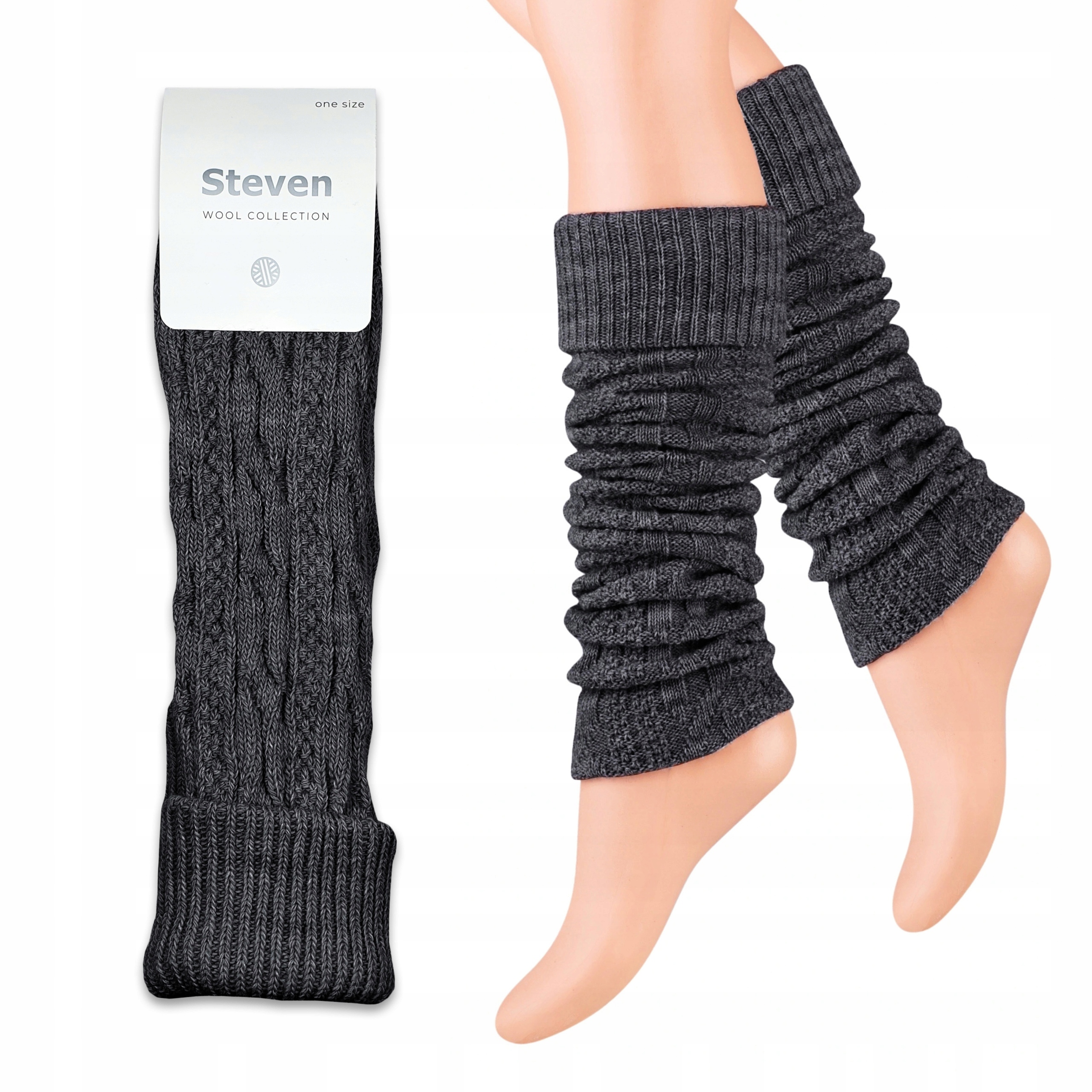 Steven 095 dámské oteplovací návleky Pro Mládež vlna