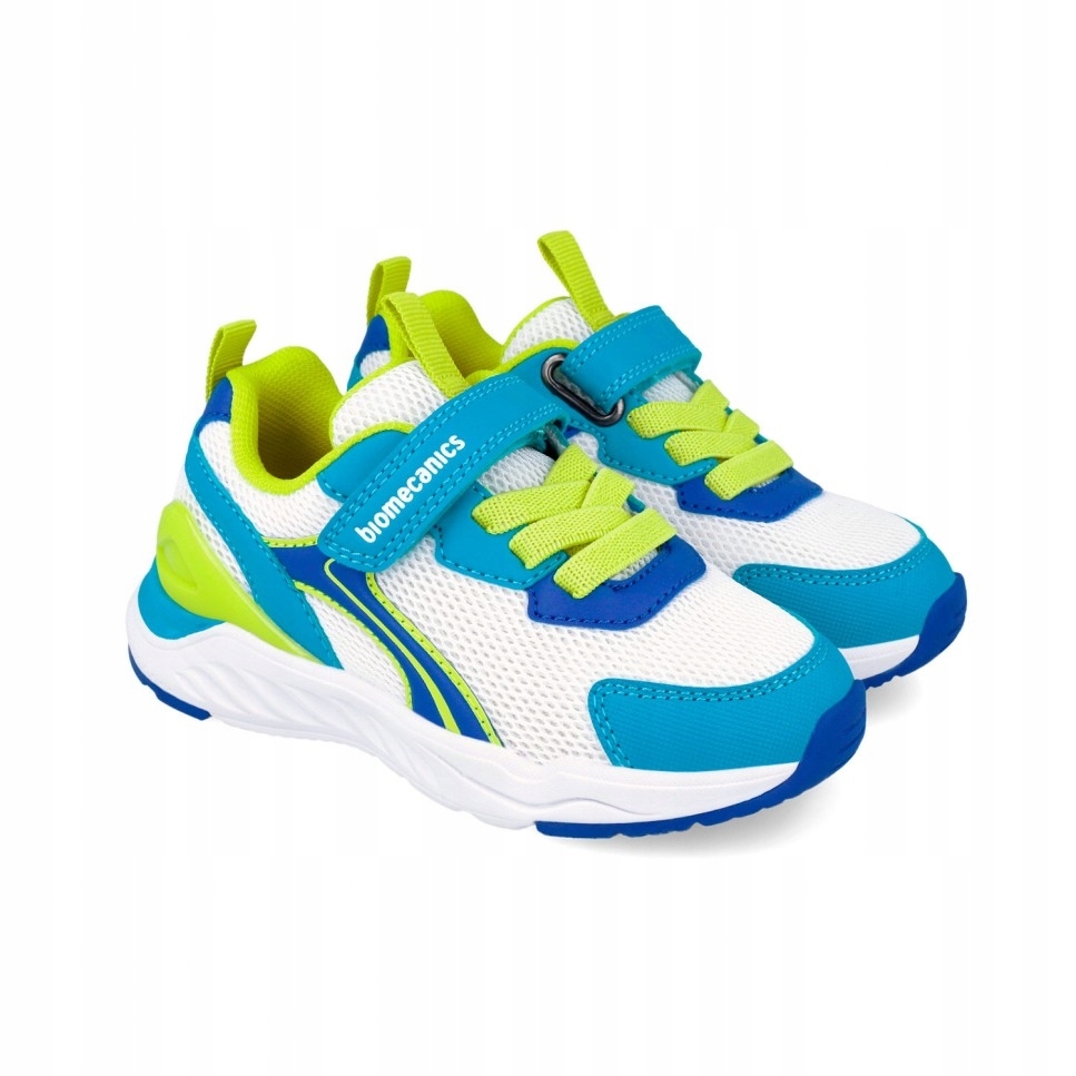 Biomecanics 262273-C057 biało/niebieski buty sportowe na rzep roz.27