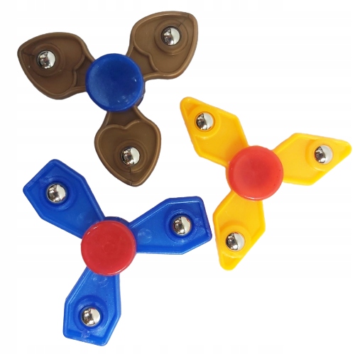 FIDGET SPINNER DLA DZIECI ANTYSTRESOWA ZABAWKA 3SZ Kod producenta spinner 3szt