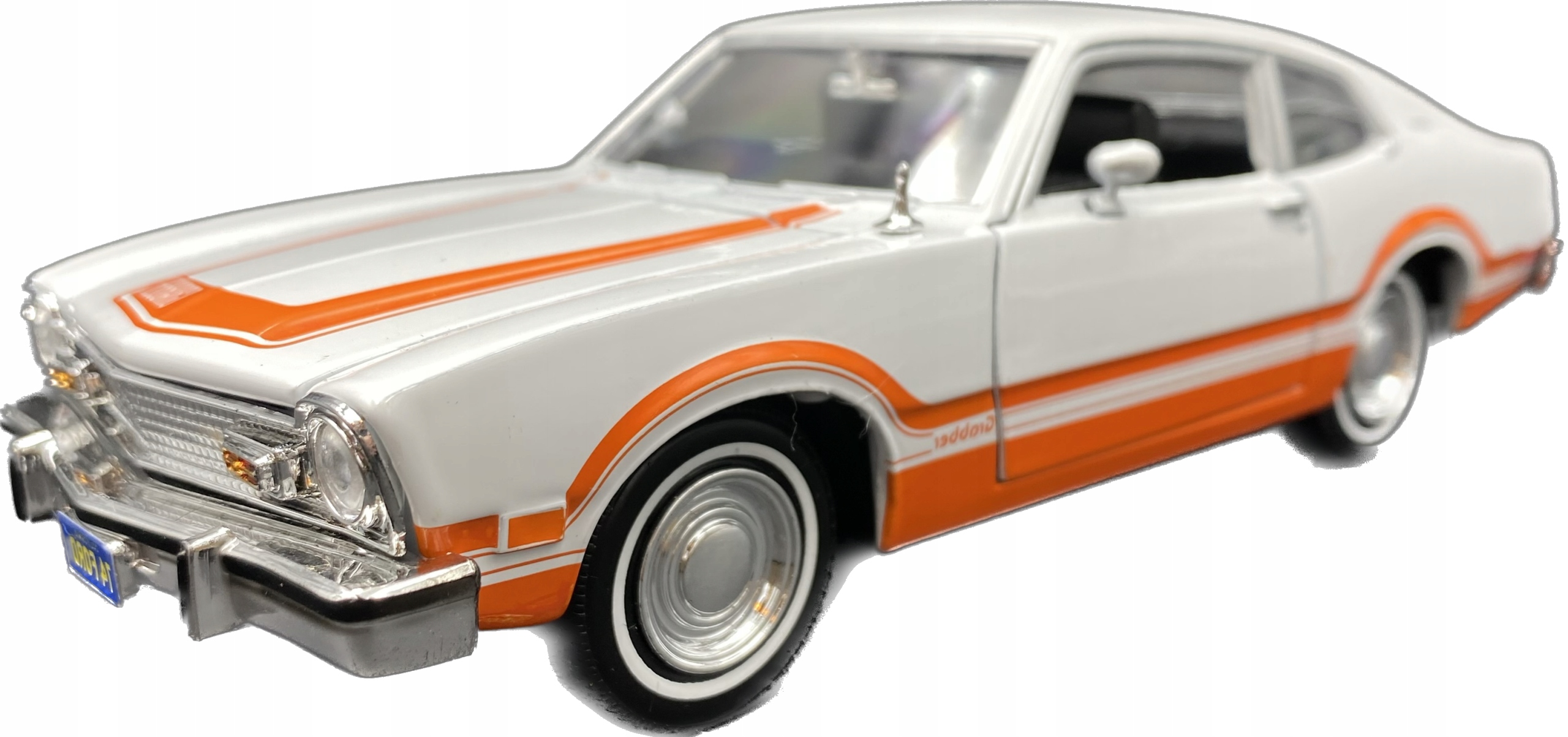 Ford Maverick Grabber bílý 1:24 Motormax 79043
