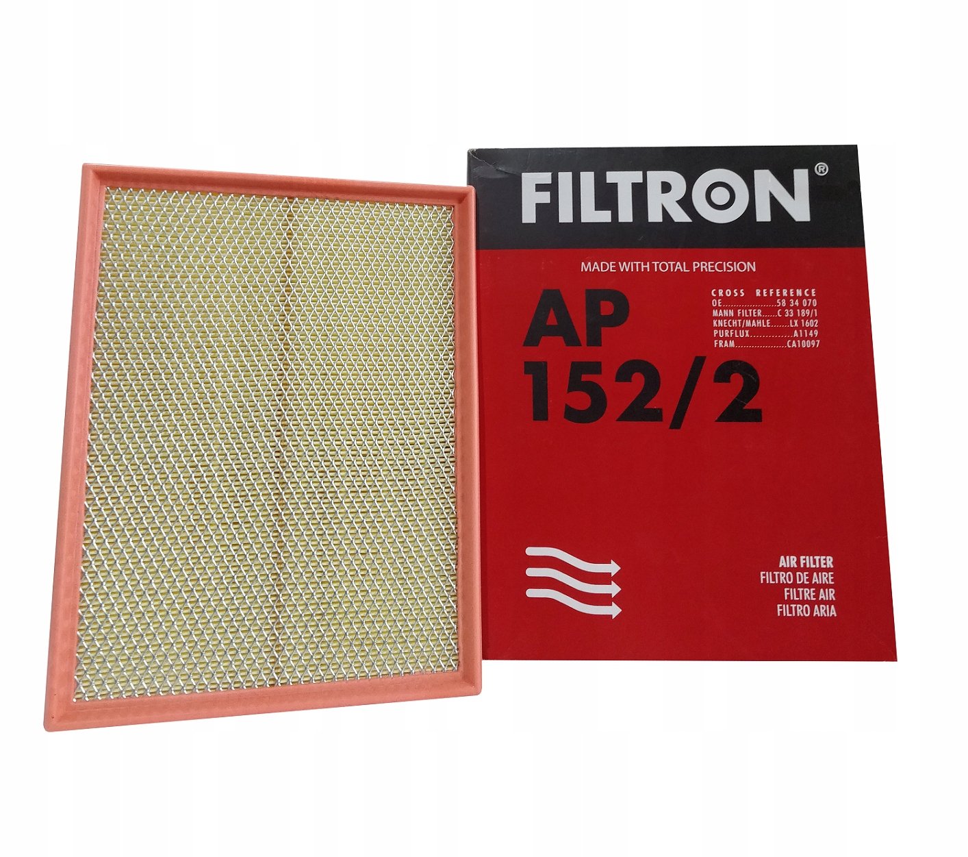 FILTRON FILTR POWIETRZA AP 152/2 za 32,23 zł z Busko Zdrój - Allegro.pl ...