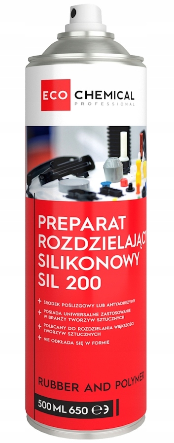 Silikonowy Środek Rozdzielający Sil 200 Ecochemical 500ml