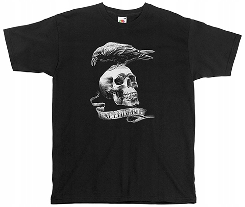 

koszulka punisher skull czacha czaszka kruk Różne