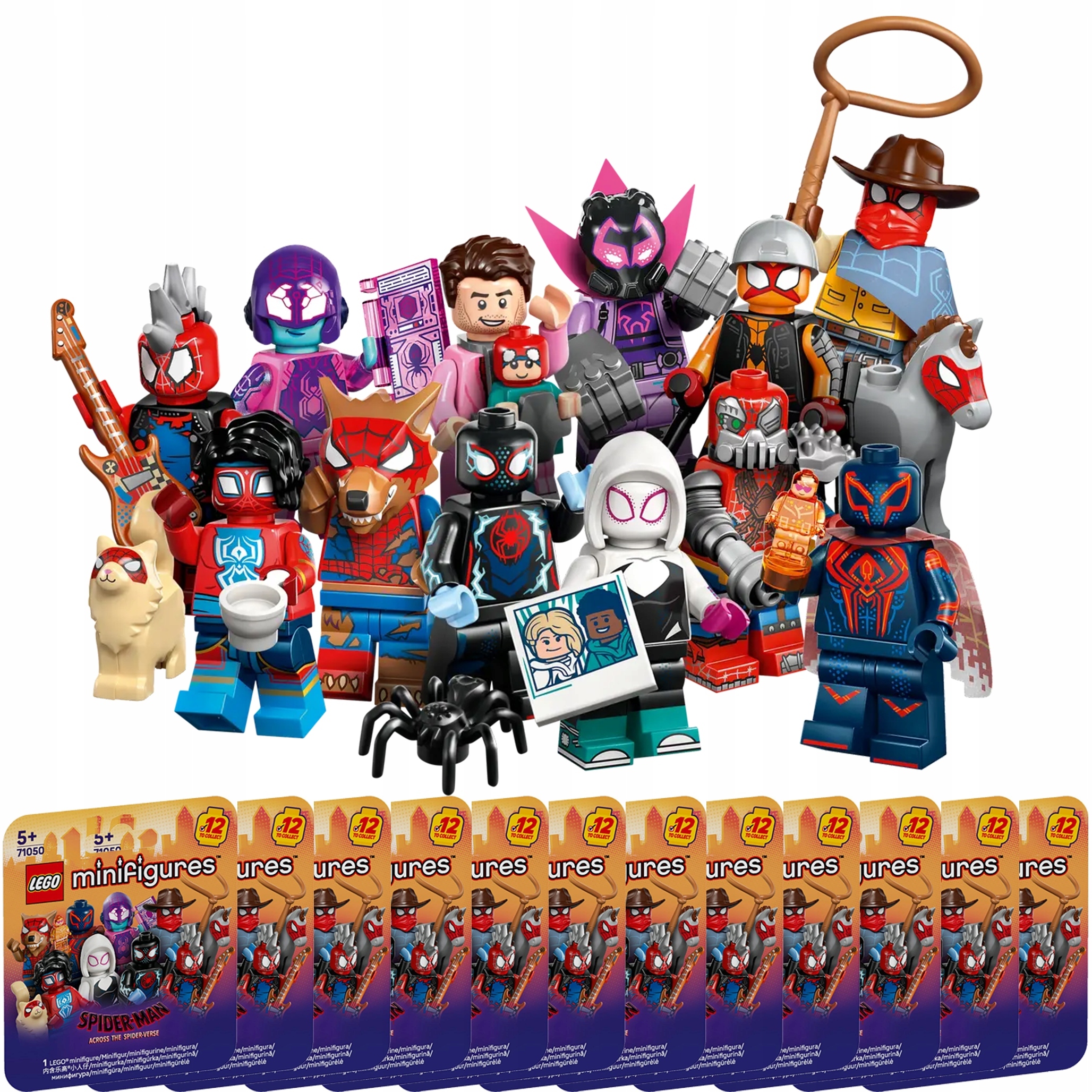 71050 Lego Minifigurky Spider-Man Napříč multivesmírem Sada ks
