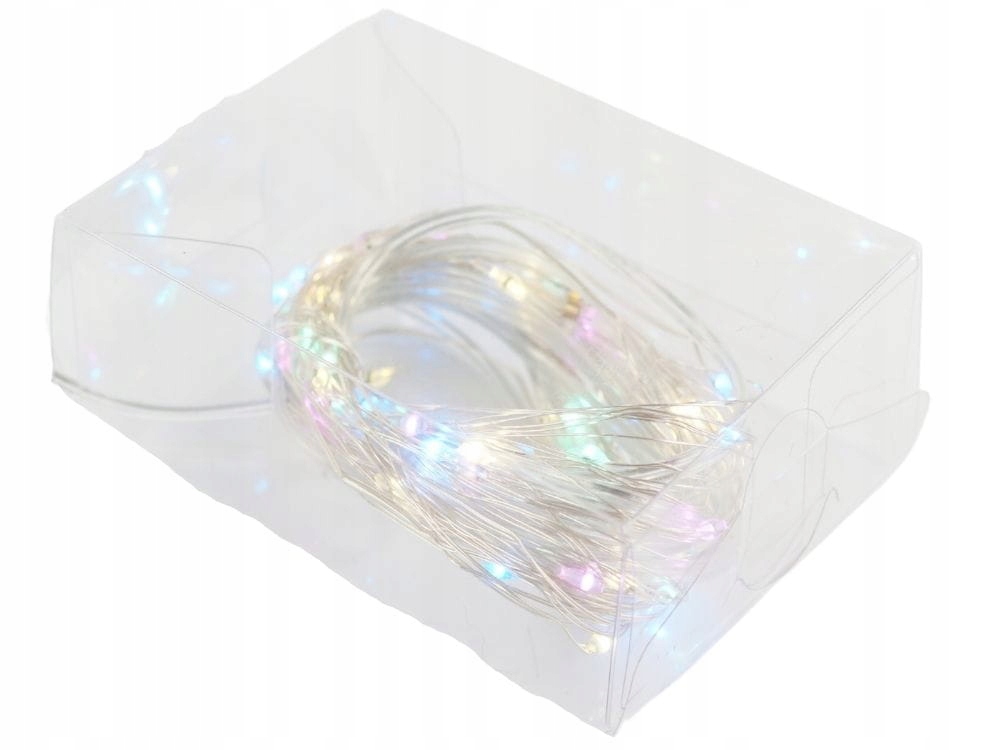 

Lampki 50 Led Drut Usb Ozdoba Na Święta Multikolor