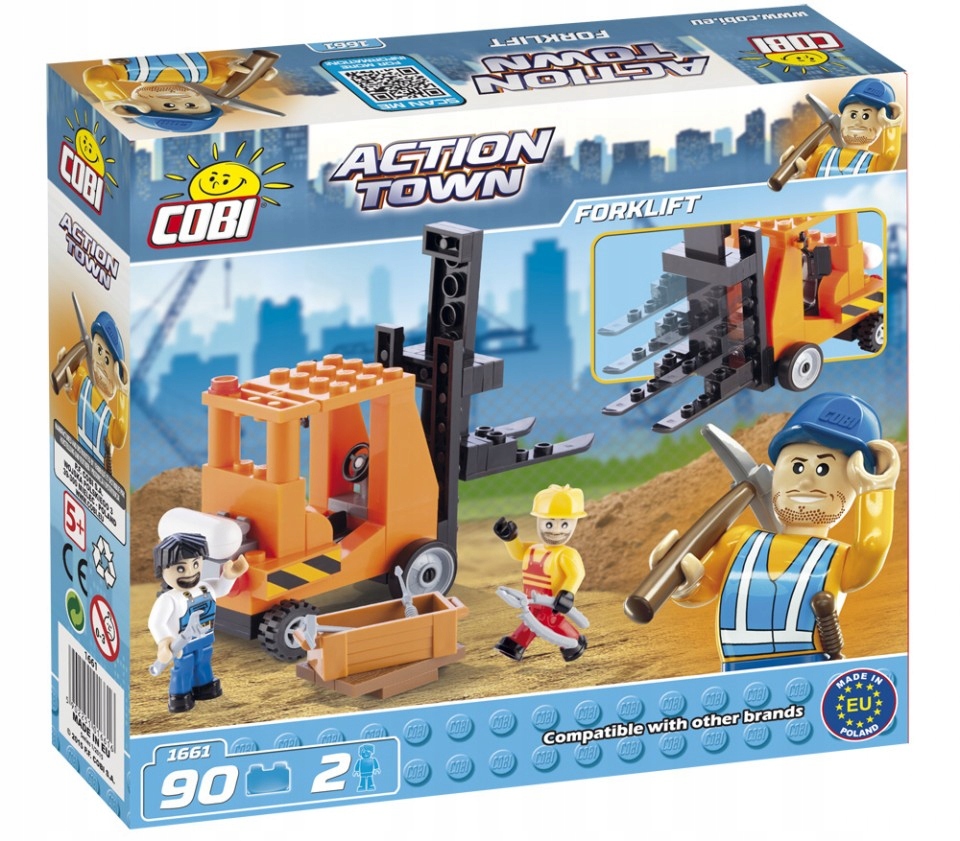 Action Town Forklift Wózek widłowy1661 (1661)