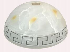 KLOSZ DO LAMP,ŻYRANDOLI,STOJĄCYCH SZKLANY,E27