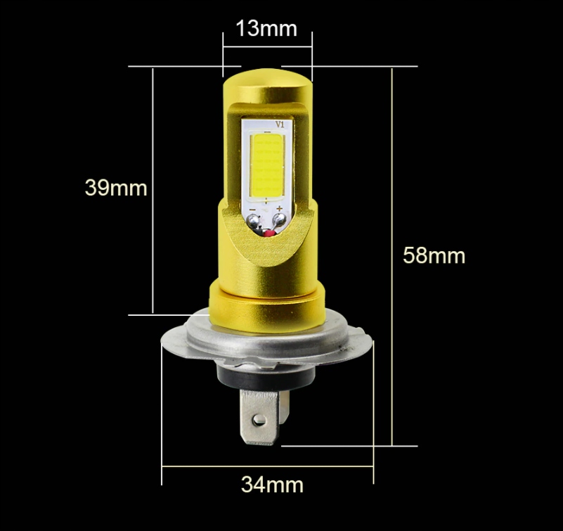 H7 - Bez ADAPTERÓW LED - Zamiennik Żarówki H7 Typ żarówki H7