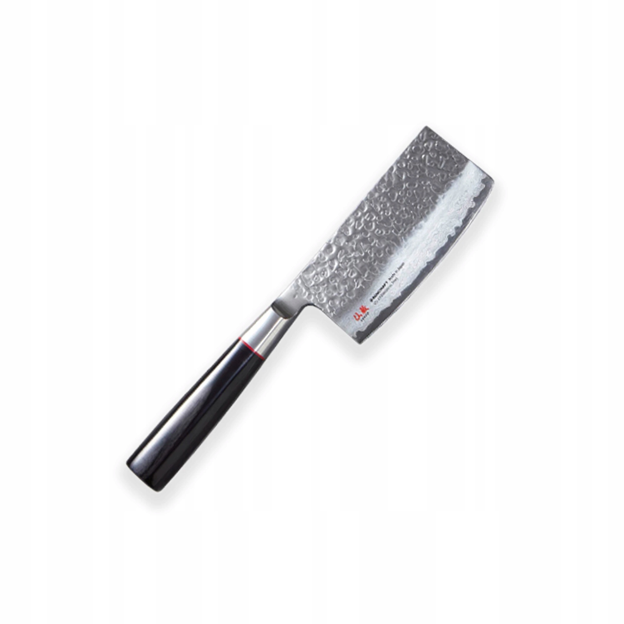 Japonský nôž mini-Nakiri 100mm Suncraft Senzo Classic Damascus VG10