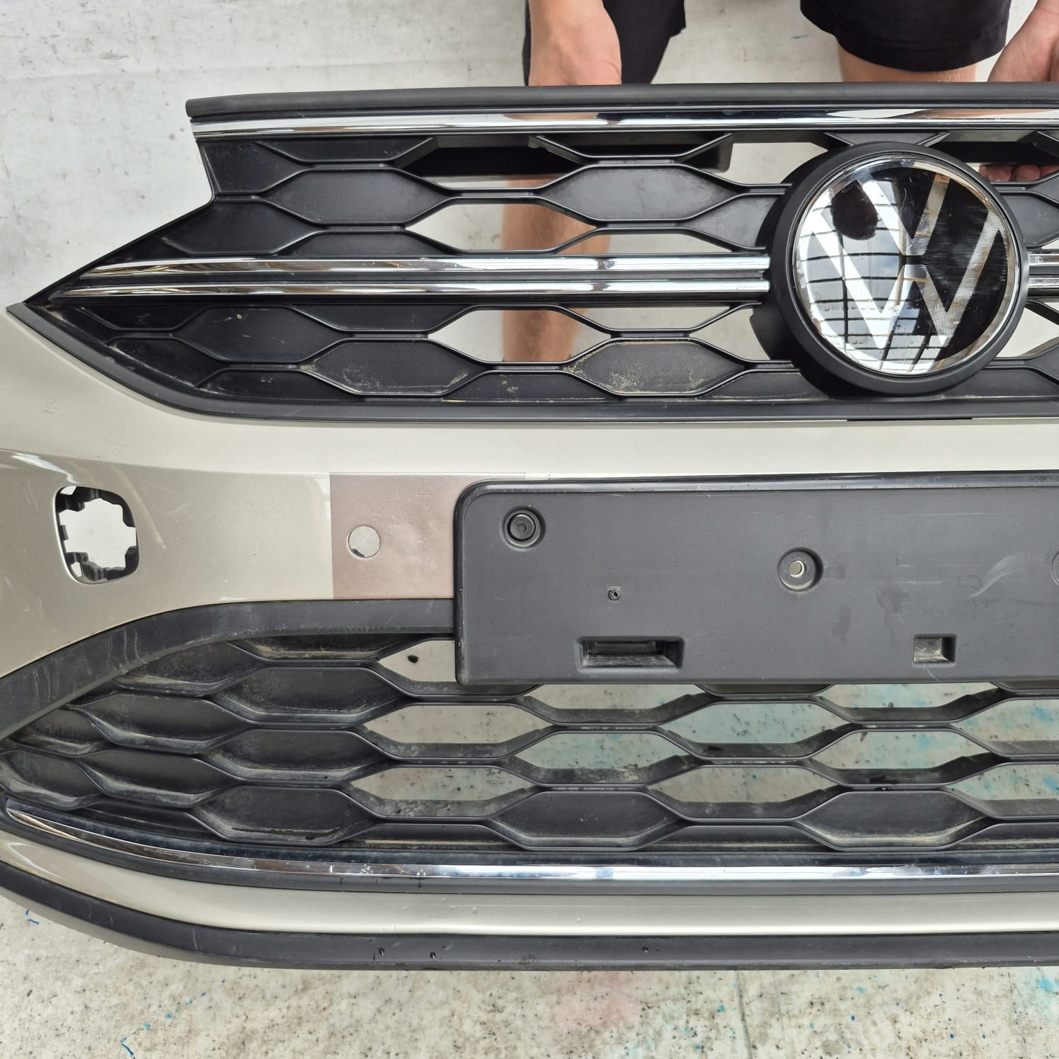 VW TAIGO 2G7 21- Stoßstange vorne vorne PDC