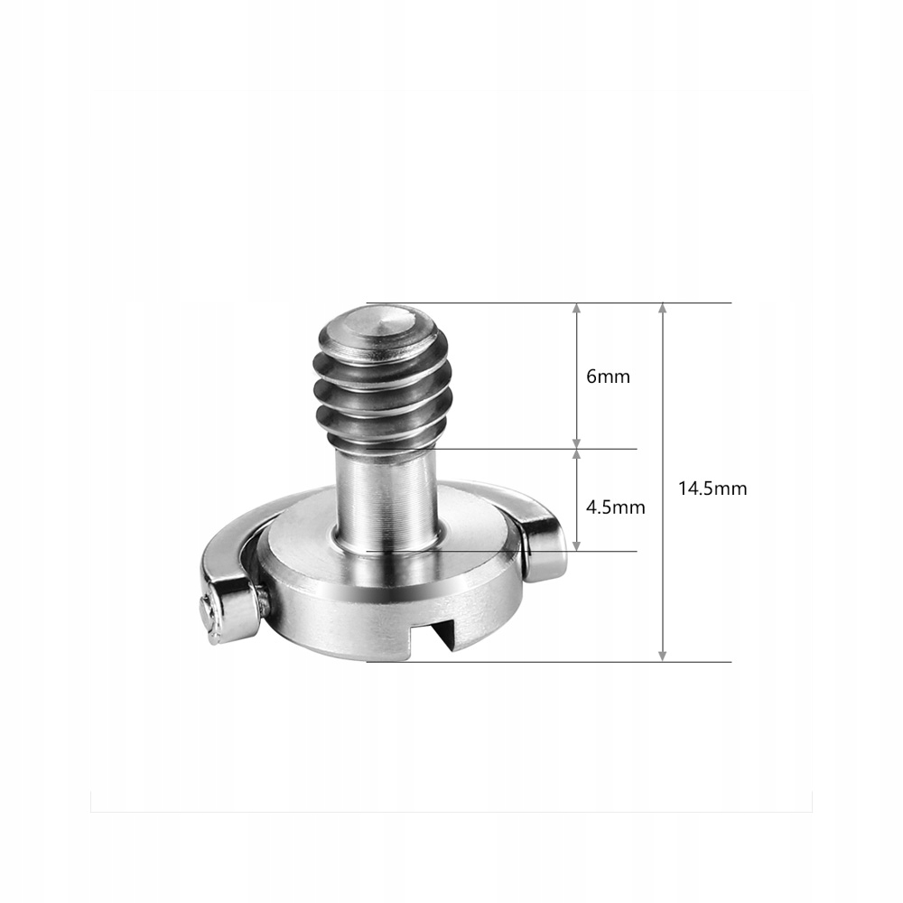 SmallRig 838 Śruba 1/4" z motylkiem x2 Marka SmallRig
