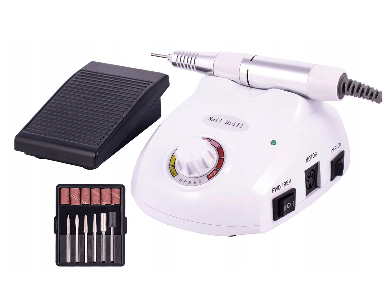 Výkonná Bruska na nehty Nail Drill DM-998 40 W