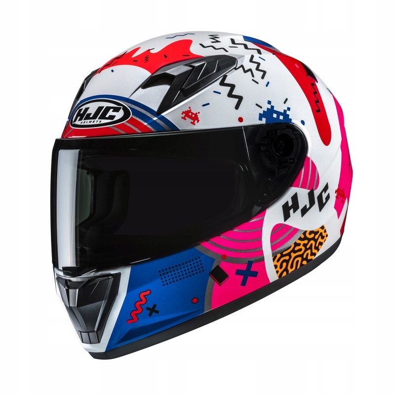 Motocyklová Prilba Junior Hjc Y10 Mika Blue White (ym)
