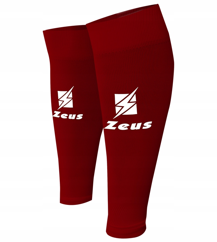 Getry Piłkarskie Zeus Tube bez stopy Burgundy Senior