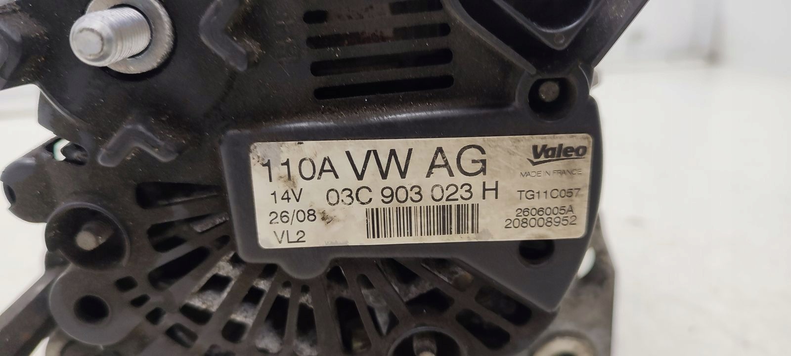Alternator VW Golf Plus 1,4 TSI