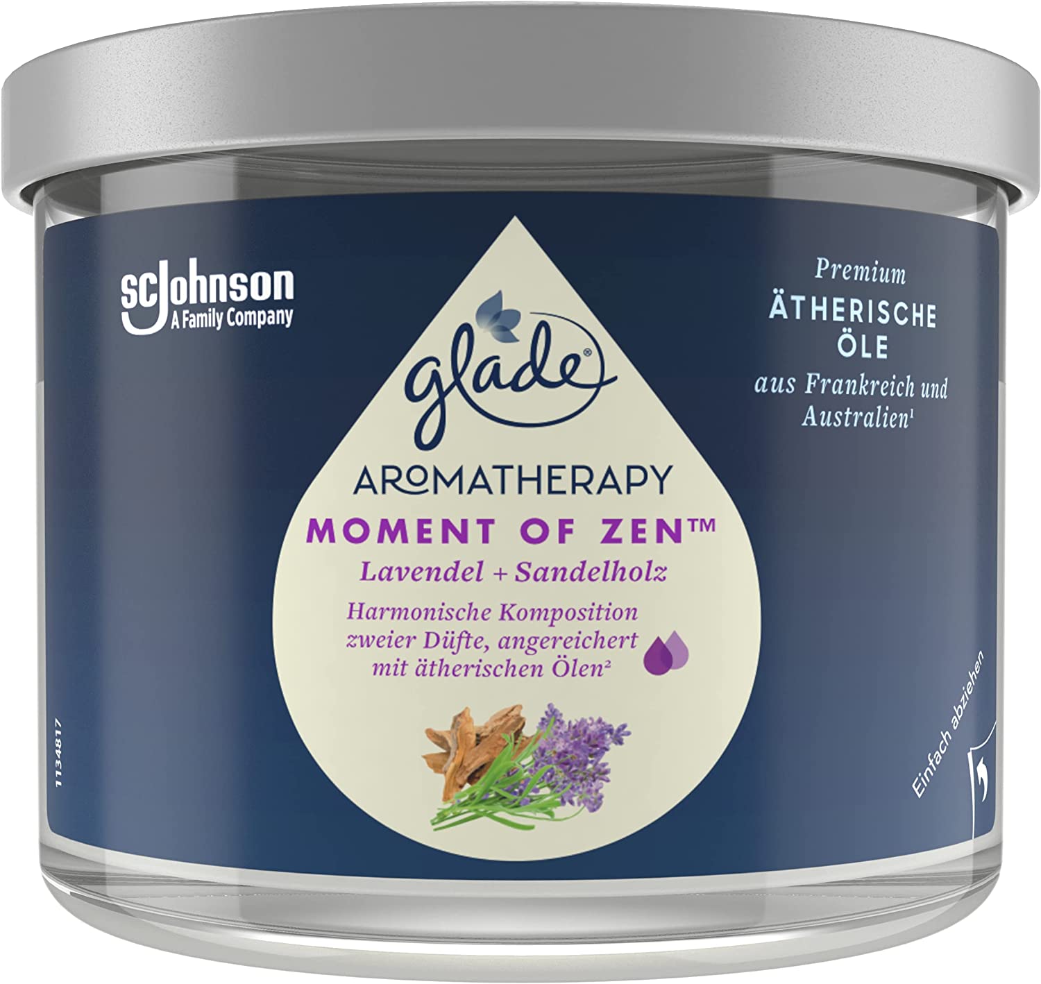 

Glade Aromatherapy świeca Moment of Zen 260g