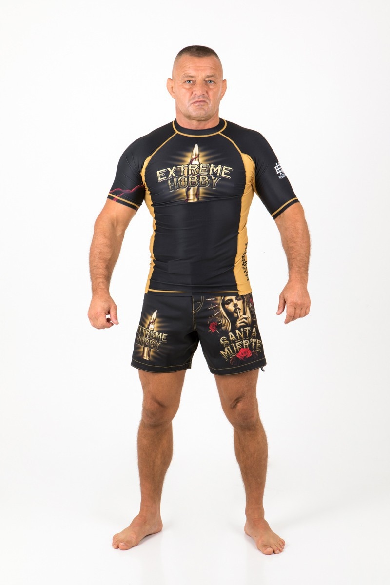 Rashguard Kompresyjny do MMA SANTA MUERTE 2XL Marka Extreme Hobby