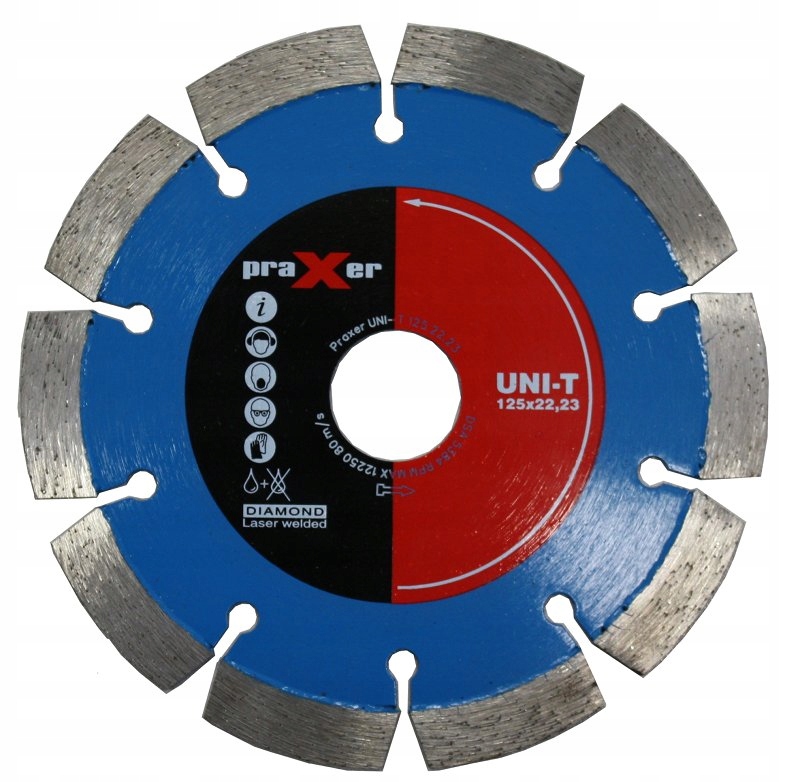 

Tarcza Diamentowa Do Betonu Uni-t 125mm Praxer